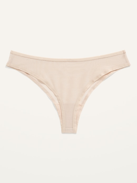 Image number 2 showing, Mesh Thong Underwear