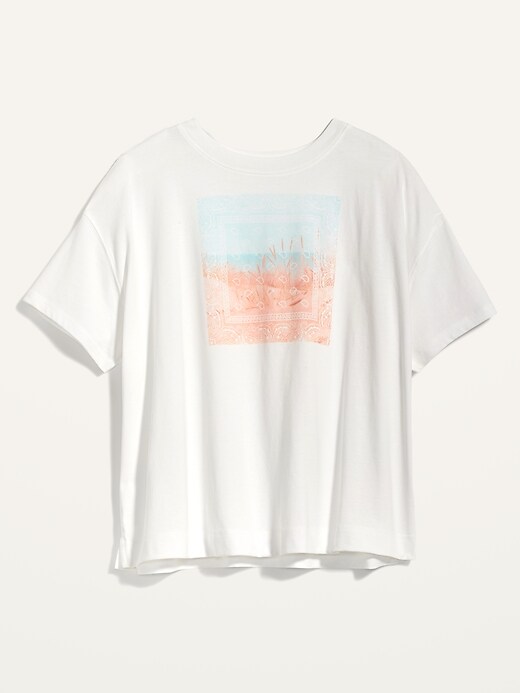 Image number 4 showing, Loose Vintage Graphic Plus-Size Tee