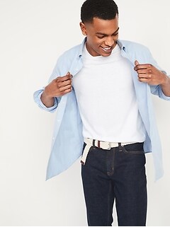 Regular-Fit Built-In Flex Everyday Oxford Shirt for Men
