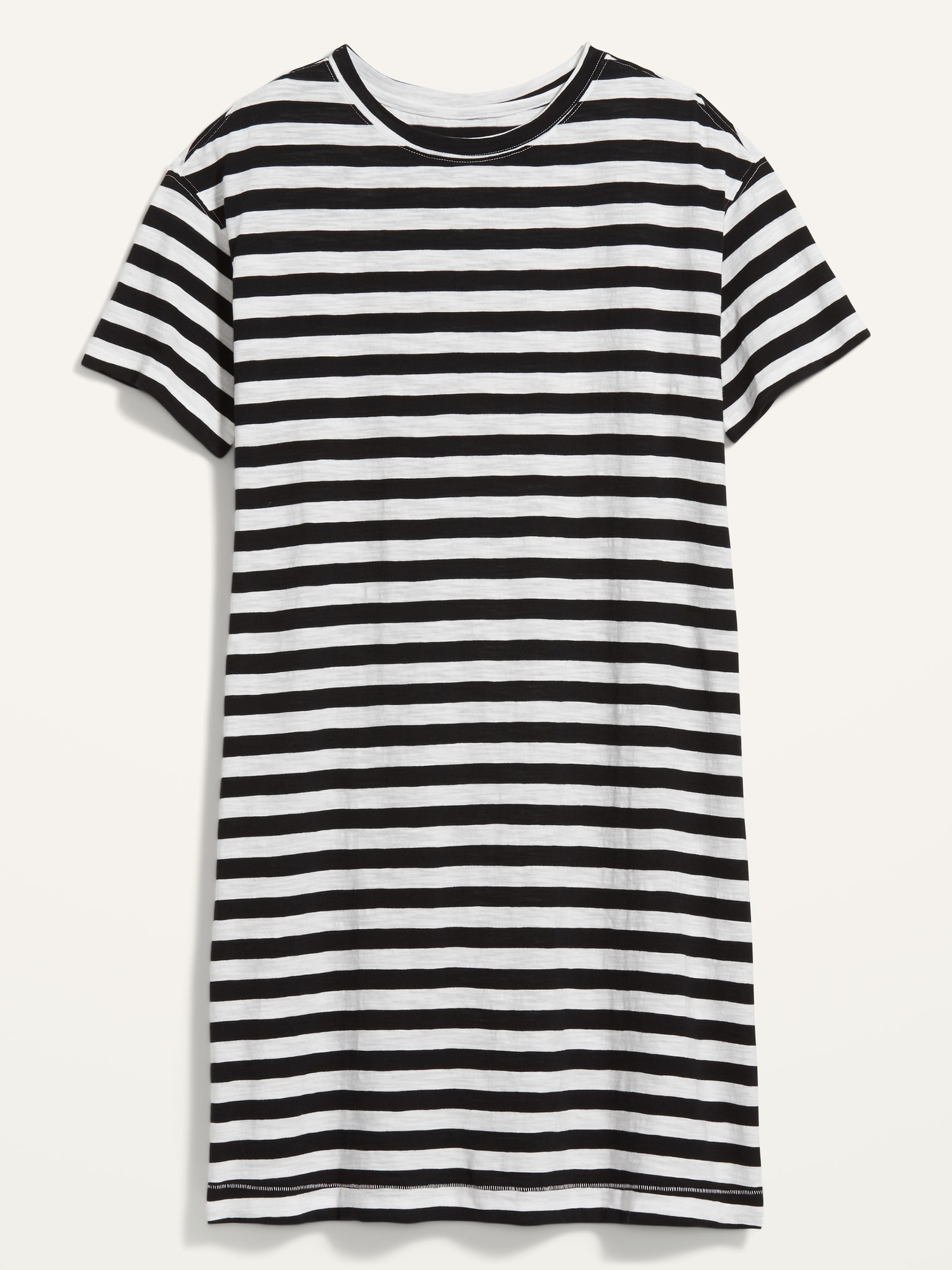 old navy black and white striped shirt