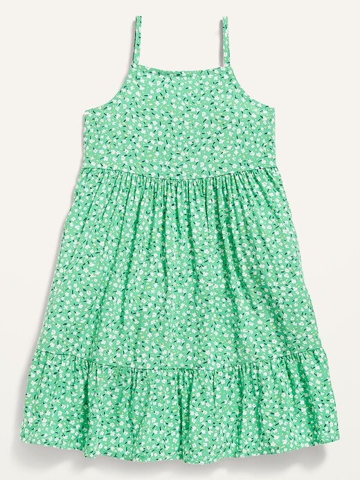 Old Navy - Printed Tiered Cami Fit & Flare Dress for Toddler Girls