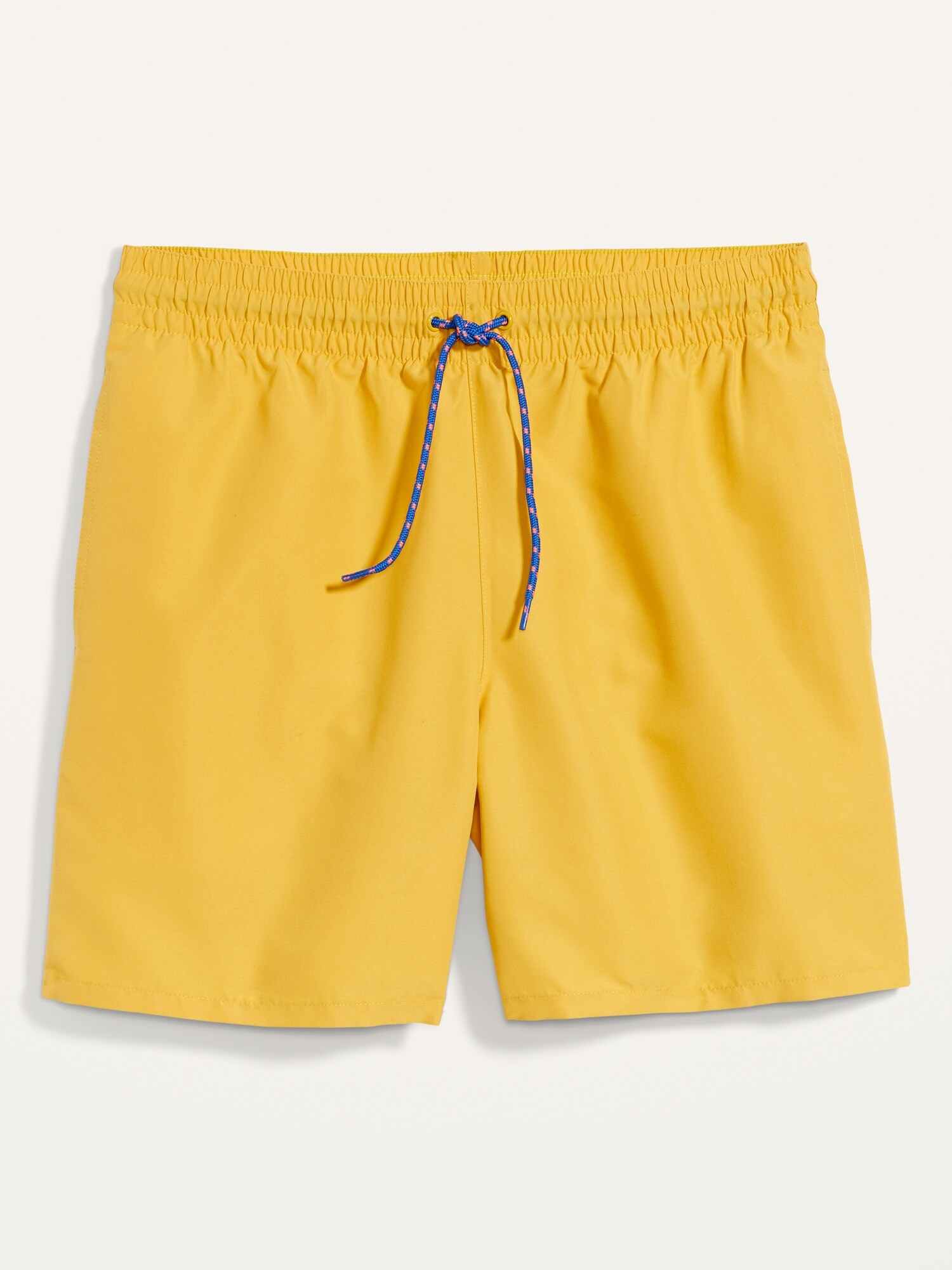 Solid-Color Swim Trunks -- 6-inch inseam