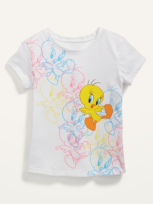View large product image 1 of 2. Unisex Short-Sleeve Tweety Bird&#153 Graphic T-Shirt for Toddler