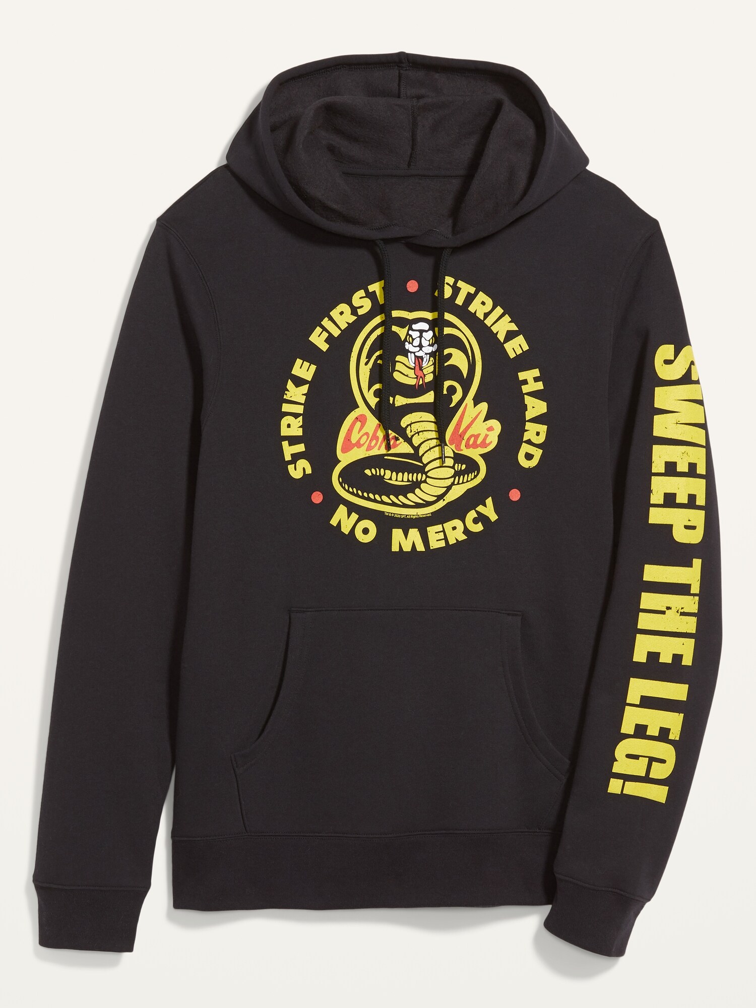 cobra kai hooded sweatshirt