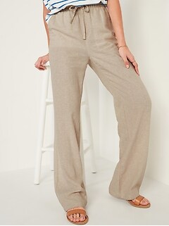 old navy womens wide leg pants