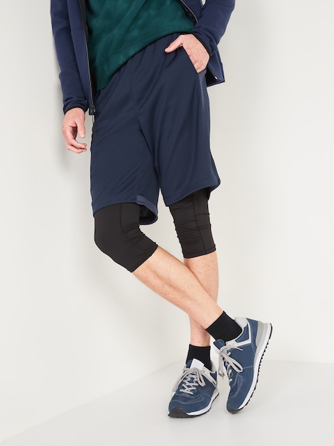 Go-Dry Mesh Basketball Shorts -- 10-inch inseam