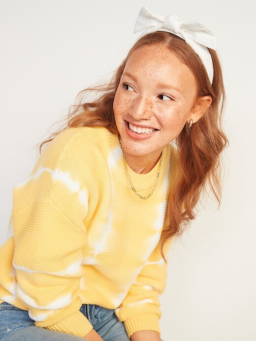 Old Navy FabricCovered BowTie Headband for Women 6758770130000