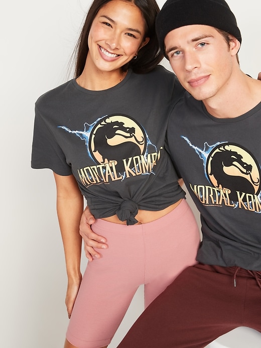 View large product image 1 of 2. Mortal Kombat&#153 Gender-Neutral Graphic Tee for Adults