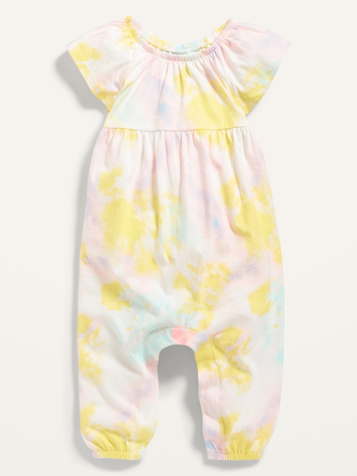 FlutterSleeve Jersey Jumpsuit for Baby Old Navy