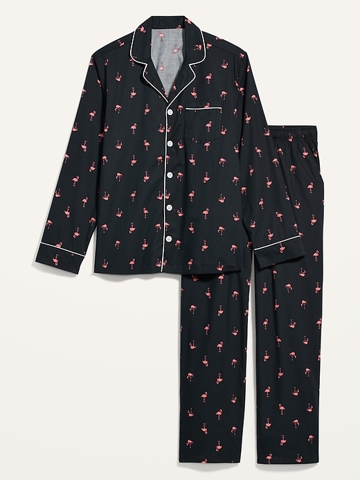 View large product image 2 of 2. Poplin Pajama Set