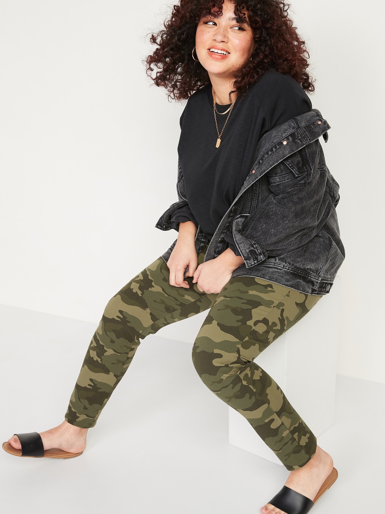 Skinny sale camo pants