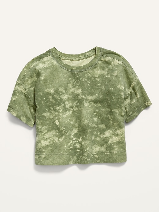 cropped vintage tee