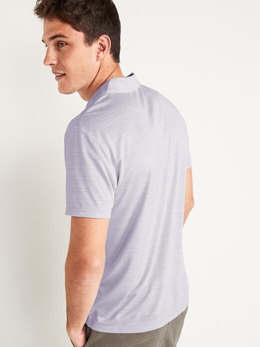 Image number 2 showing, Go-Dry Cool Odor-Control Mesh Core Polo Shirt