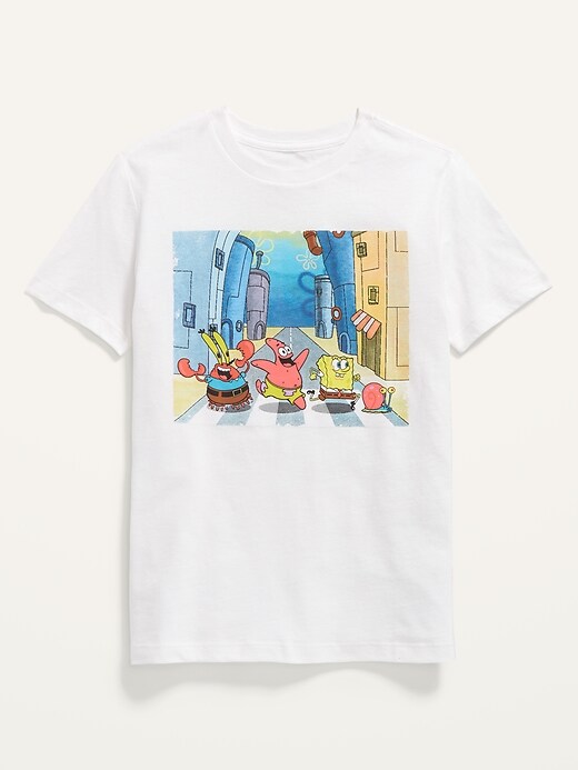 Voir une image plus grande du produit 1 de 2. T-shirt unisexe à imprimé Bob l'éponge™ pour Enfant