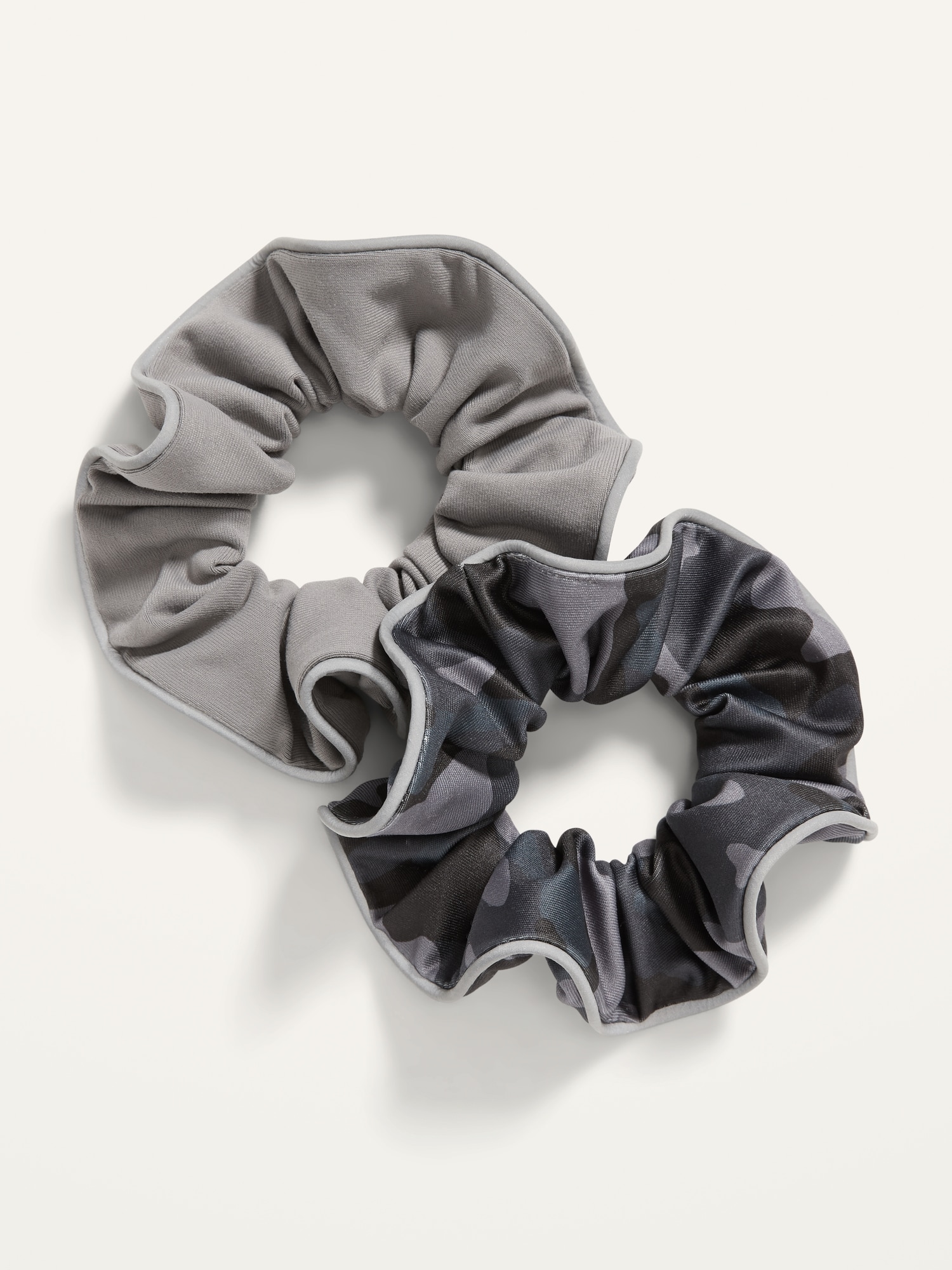 Old Navy Performance Scrunchies 2-Pack for Women black. 1