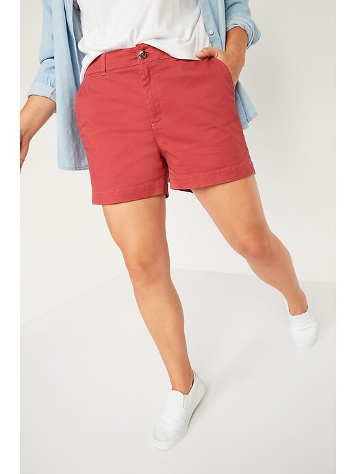 Old Navy High Waisted Everyday Shorts for Women 3.5 inch inseam