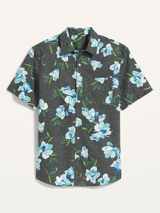 View large product image 2 of 2. Everyday Printed Short-Sleeve Shirt