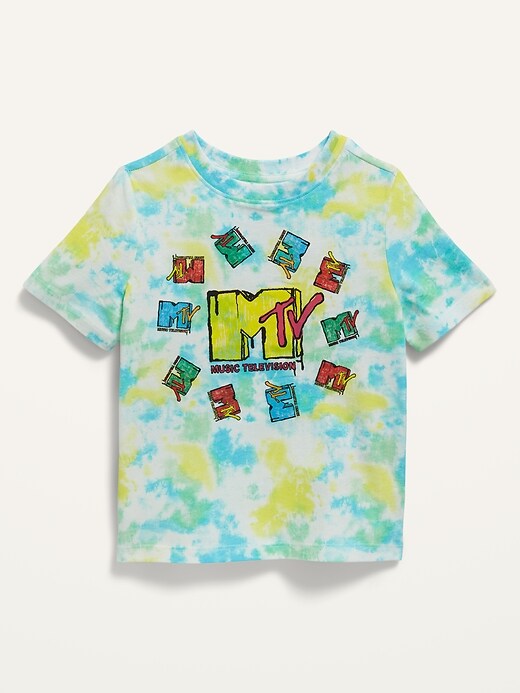 Old Navy Unisex MTV&#153 Graphic Tie-Dye T-Shirt for Toddler. 1