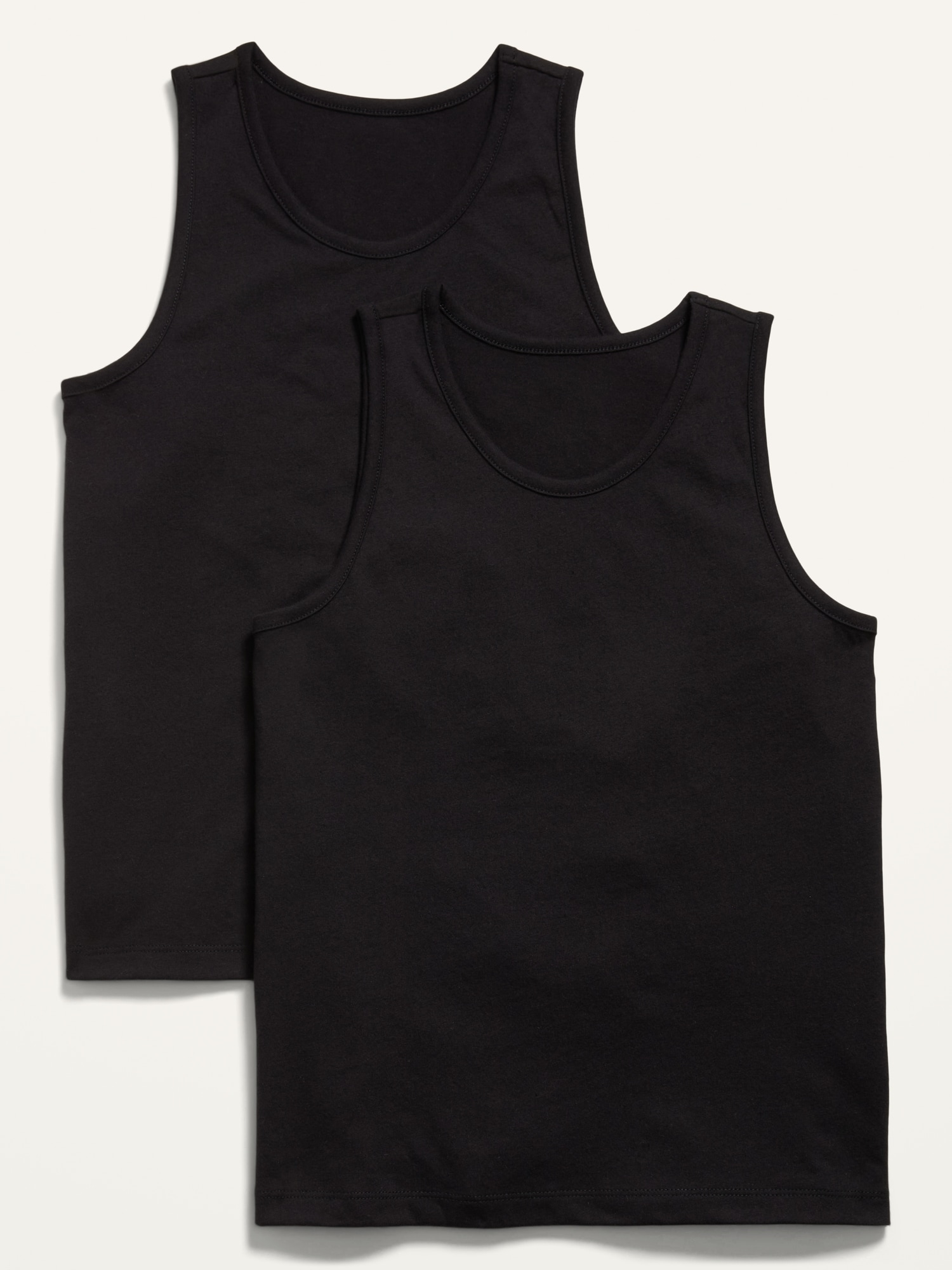 2-Pack Plain Cotton-Jersey Tank Top