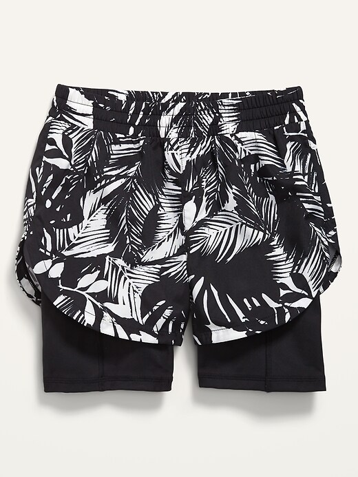 Old Navy PowerSoft 2-in-1 Run Shorts for Girls. 1