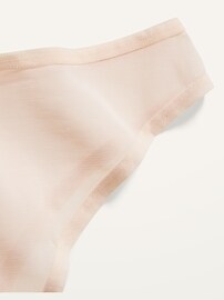 View large product image 3 of 3. Mesh Thong Underwear