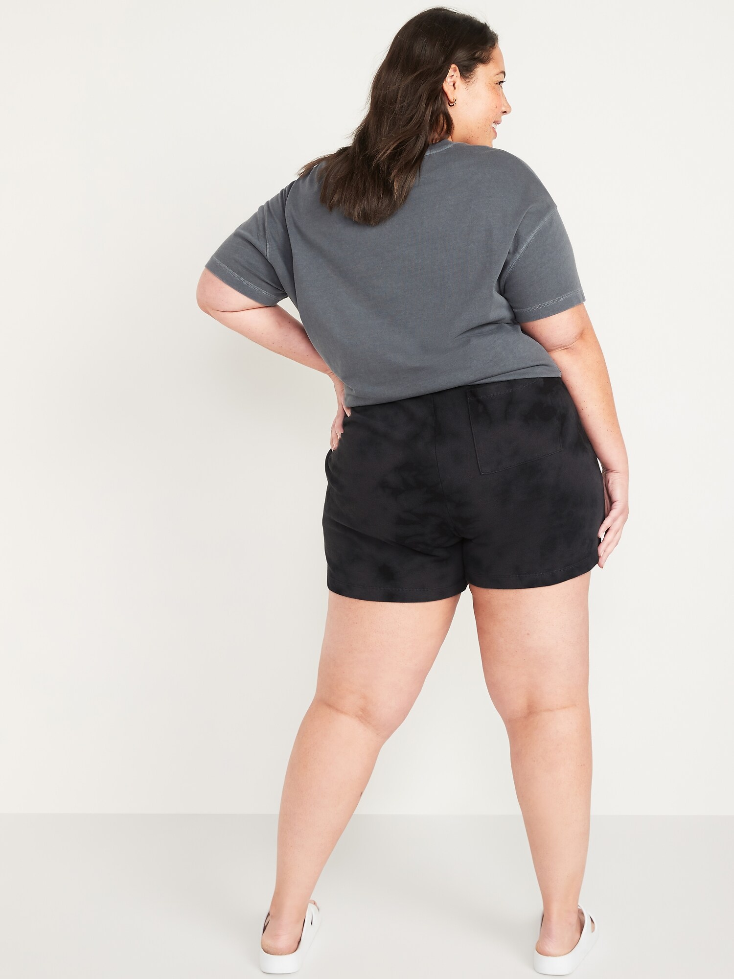 Plus size hot sale sweat shorts