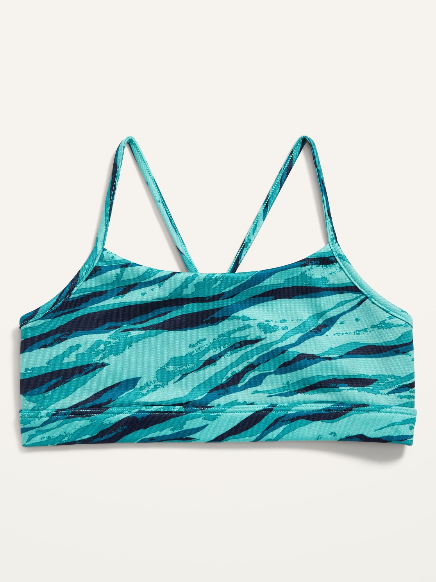 Go-Dry Mesh-Back Sports Bra for Girls