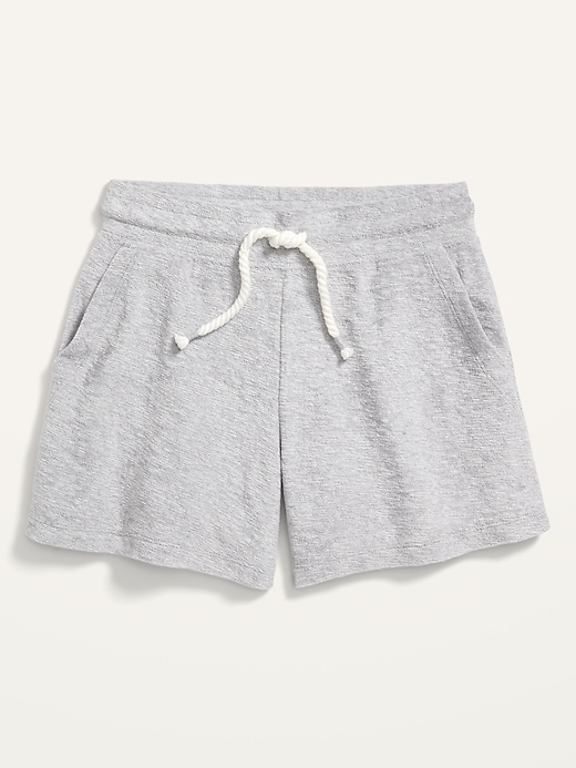View large product image 1 of 1. Loop-Terry Midi Shorts for Girls
