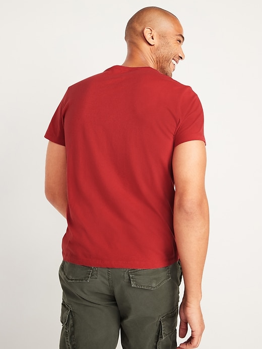 Image number 2 showing, Soft-Washed V-Neck T-Shirt