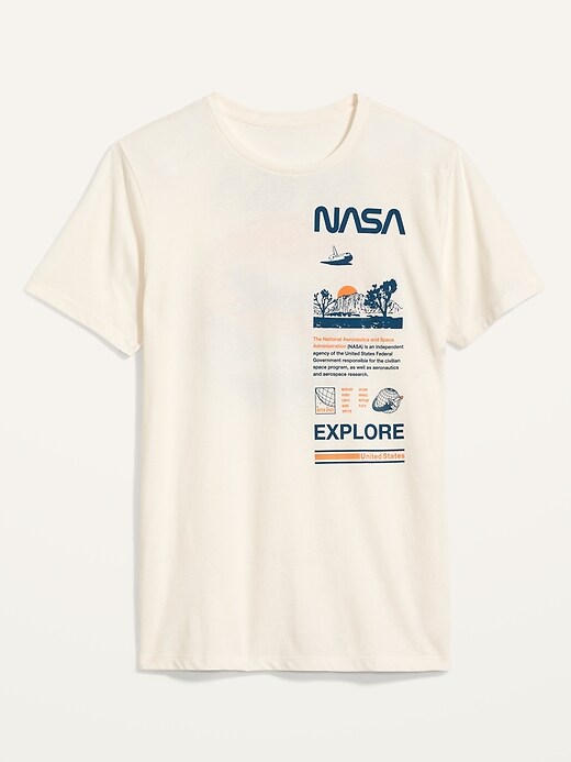 View large product image 2 of 2. NASA Gender-Neutral Graphic Tee for Adults