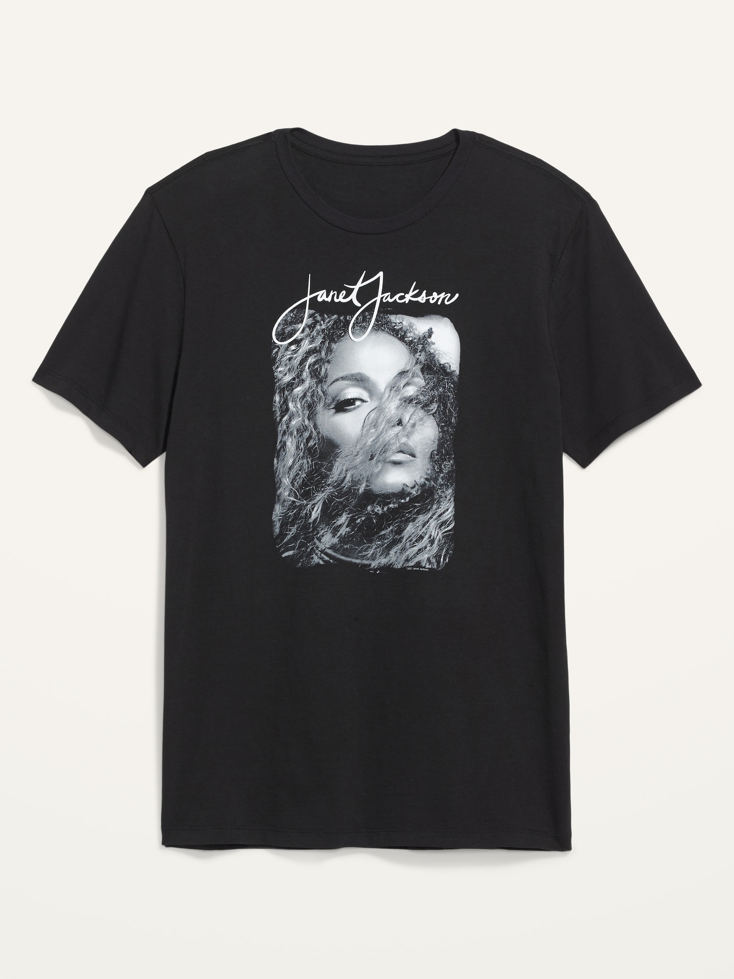 Janet Jackson™ Gender-Neutral Graphic T-Shirt for Adults