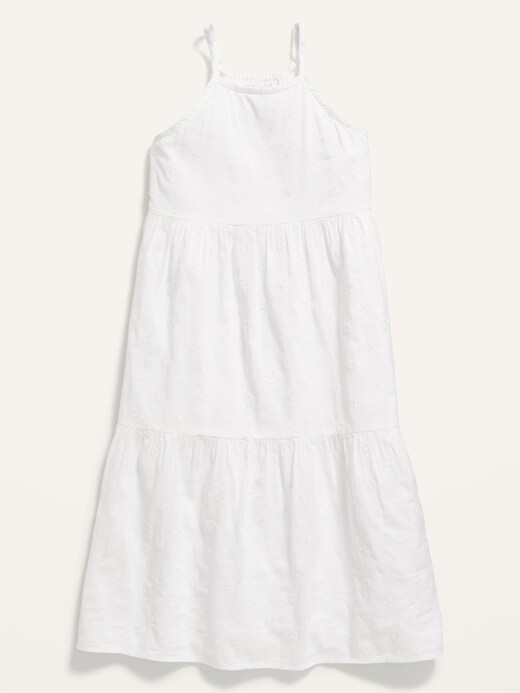 Old Navy Sleeveless Tiered Maxi Dress for Girls. 1