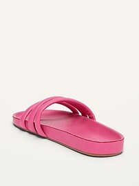 Faux-Leather Strappy Sandals for Girls