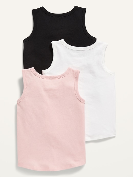 Unisex Solid Tank Top 3-Pack for Toddler