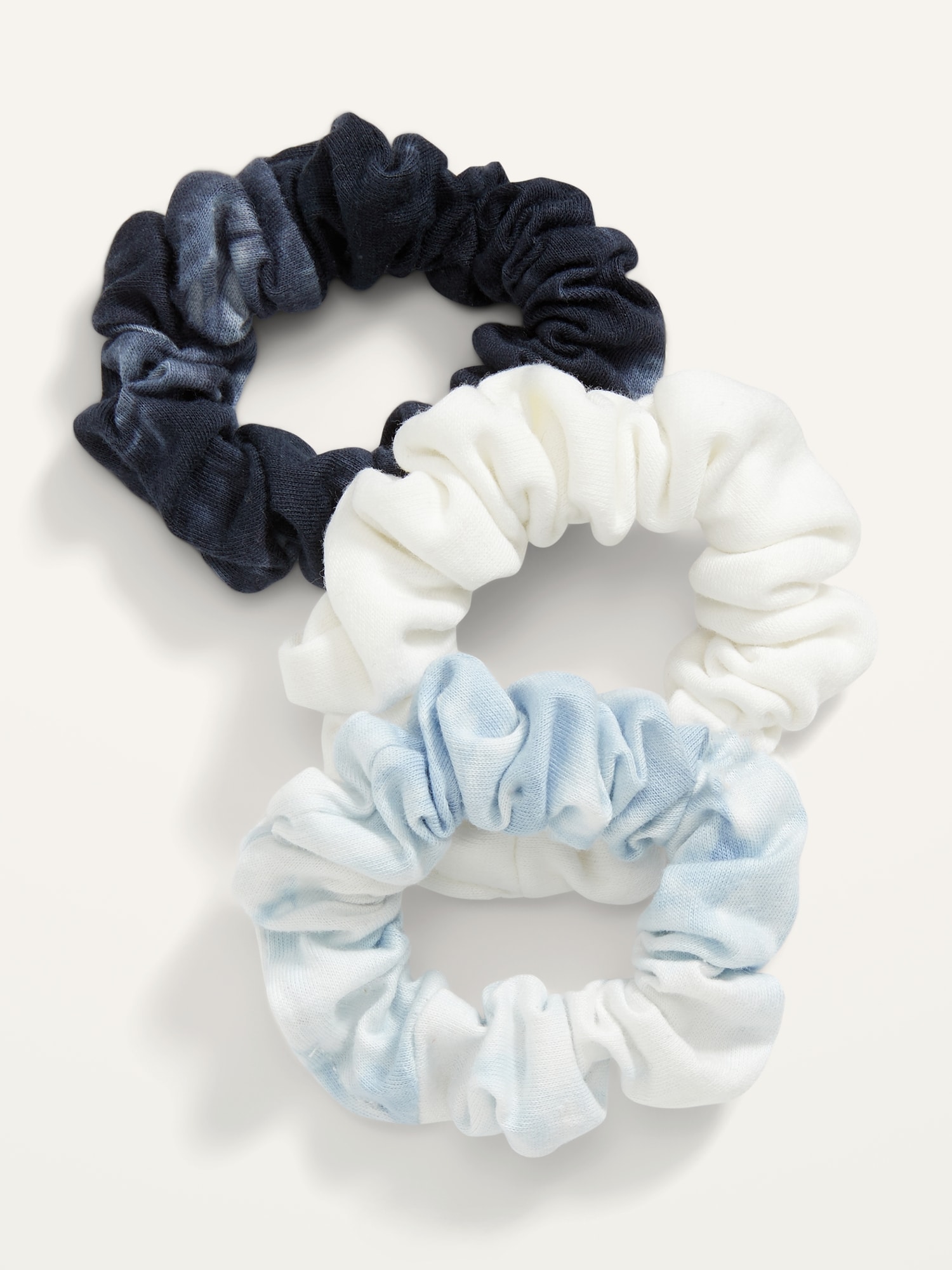 Old Navy Hair Scrunchie 3-Pack for Girls blue. 1