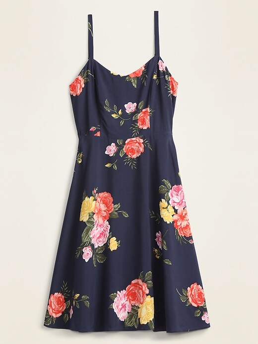 Fit & Flare Cami Mini Dress | Old Navy