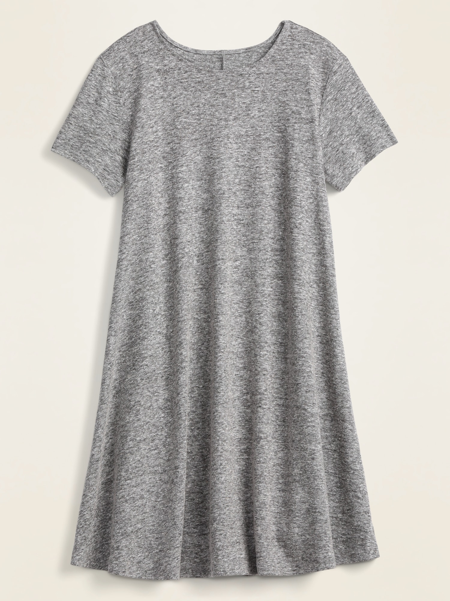 gray swing dress