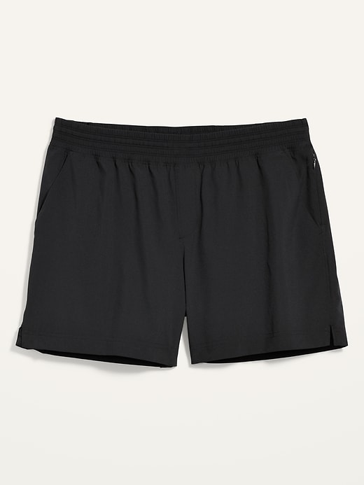 Image number 4 showing, Mid-Rise StretchTech Plus-Size Shorts -- 5-inch inseam