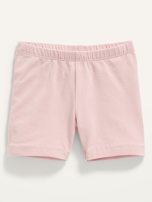 View large product image 1 of 2. Jersey Biker Shorts for Toddler Girls