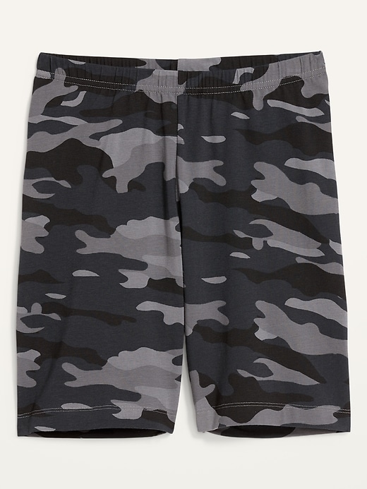 Image number 4 showing, High-Waisted Printed Bike Shorts for Women -- 7-inch inseam
