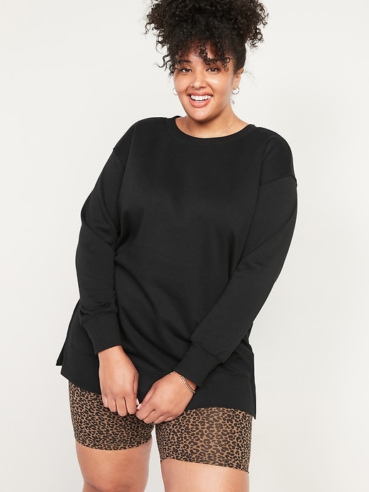 Oversized Specially Dyed Plus Size Tunic Sweatshirt Old Navy