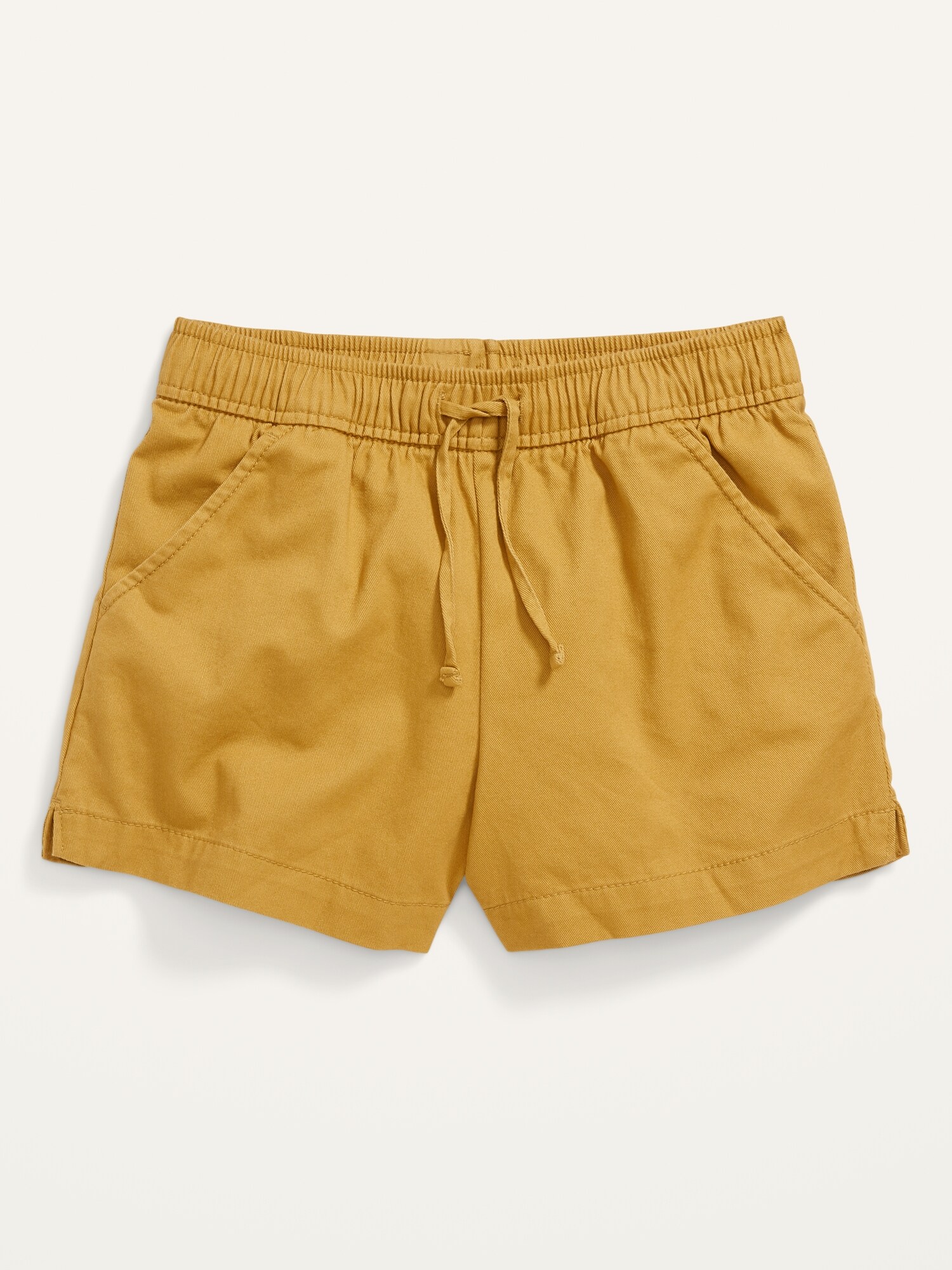 Pull-On Twill Shorts - Solids