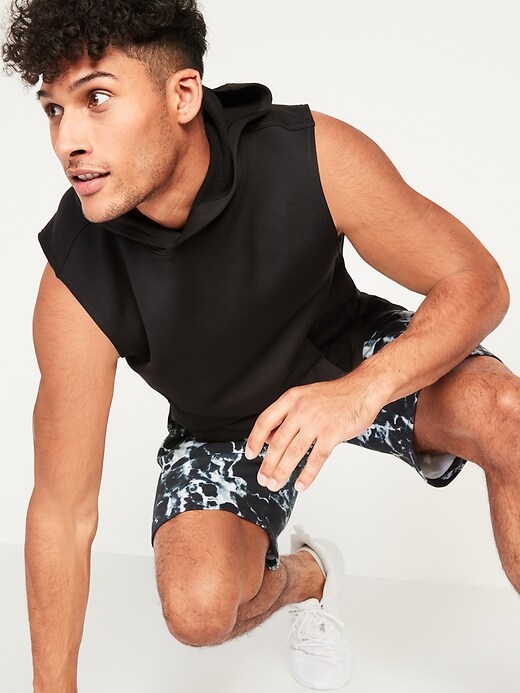Image number 3 showing, Go-Dry French Terry Sleeveless Pullover Hoodie