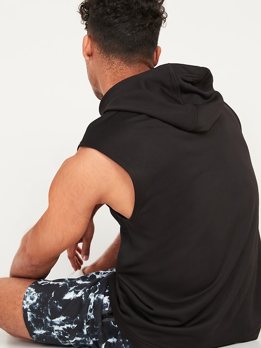 Image number 2 showing, Go-Dry French Terry Sleeveless Pullover Hoodie