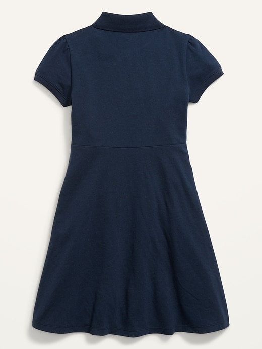 School Uniform Pique-Knit Polo Dress for Girls | Old Navy