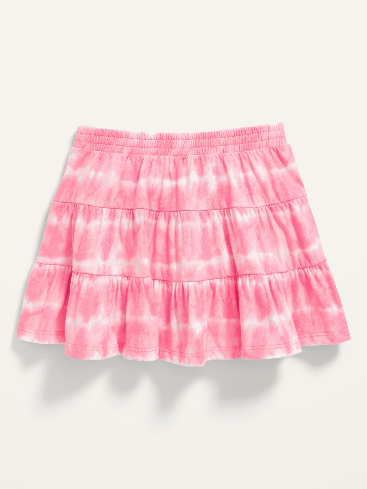 Tiered Jersey Pull-On Skort for Toddler Girls