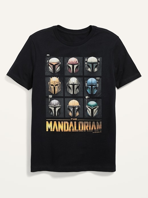 View large product image 1 of 2. Star Wars&#153 The Mandalorian Gender-Neutral Graphic T-Shirt For Kids