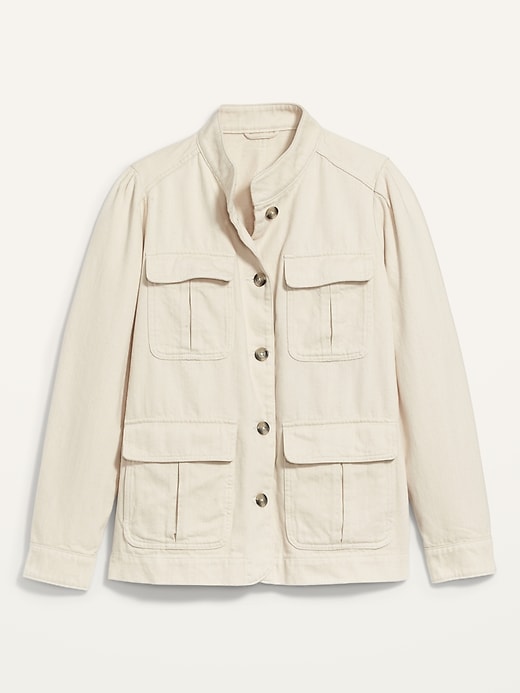 Twill Utility Jacket for Women | Old Navy