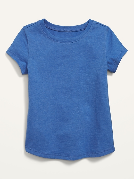 Old Navy Unisex Short-Sleeve Solid T-Shirt for Toddler. 1