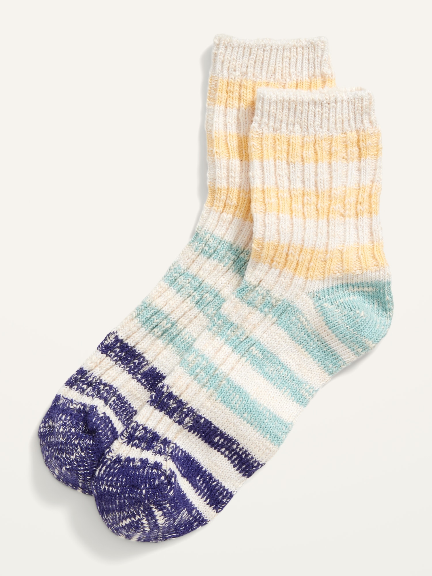 Patterned QuarterCrew Socks for Women Old Navy